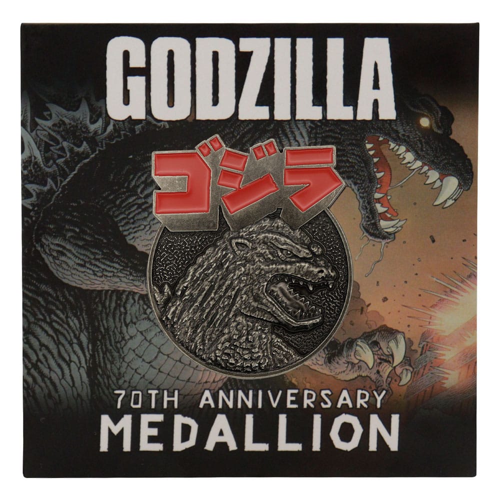 Godzilla Medaille 70th Anniversary Limited Edition