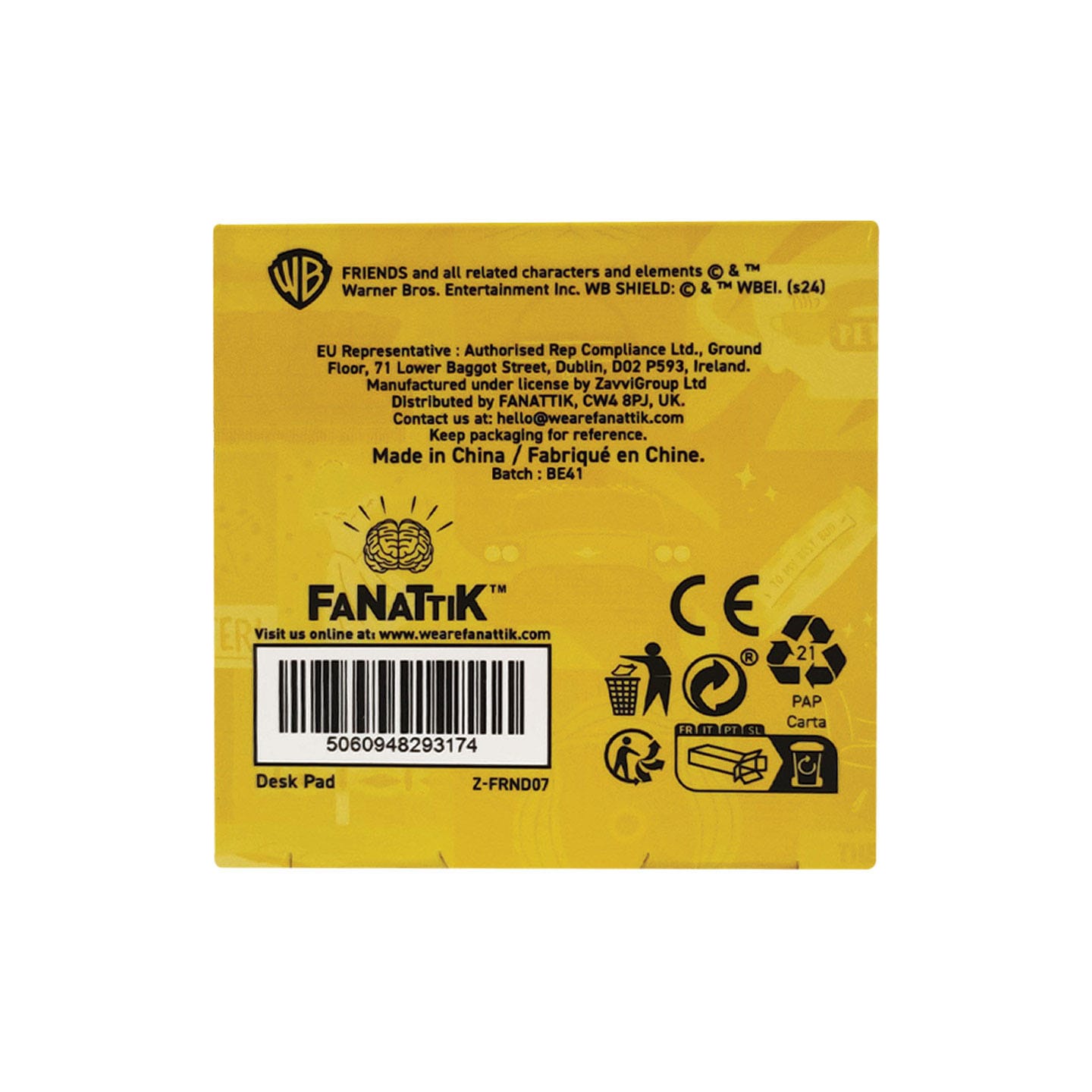 Friends Schreibtischunterlage & Untersetzer