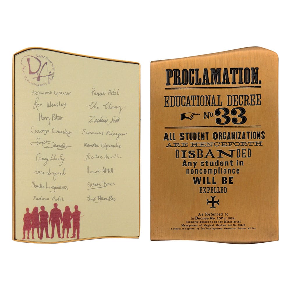 Harry Potter Metallbarren Dumbledore's Army Limited Edition