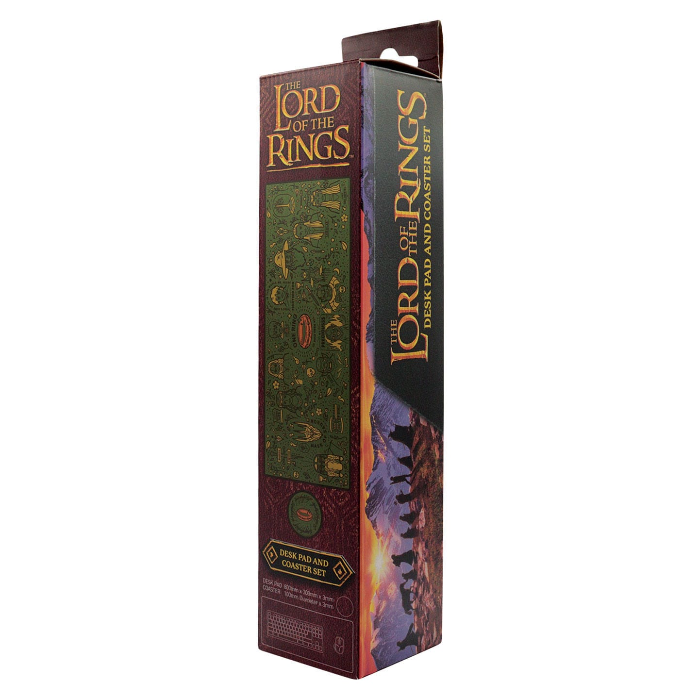 Herr der Ringe Schreibtischunterlage & Untersetzer