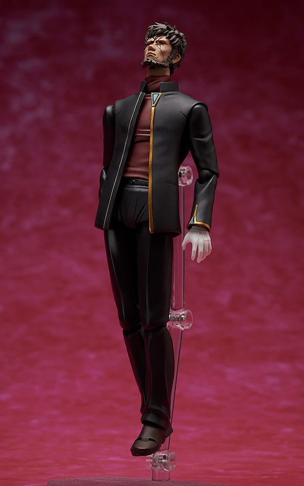 Neon Genesis Evangelion: Rebuild of Evangelion Figma Actionfigur Gendo Ikari 16 cm