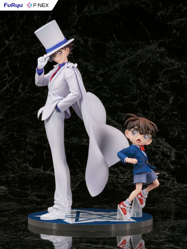 Detektiv Conan F:NEX PVC Statue 1/7 Conan Edogawa & Kid the Phantom Thief 29 cm