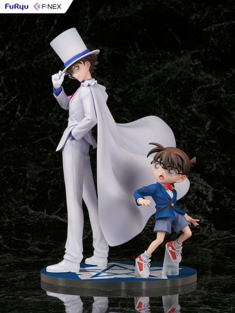 Detektiv Conan F:NEX PVC Statue 1/7 Conan Edogawa & Kid the Phantom Thief 29 cm