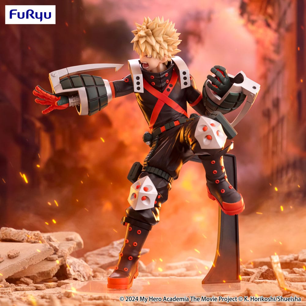 My Hero Academia: You're Next Trio-Try-iT PVC Statue Katsuki Bakugo 21 cm