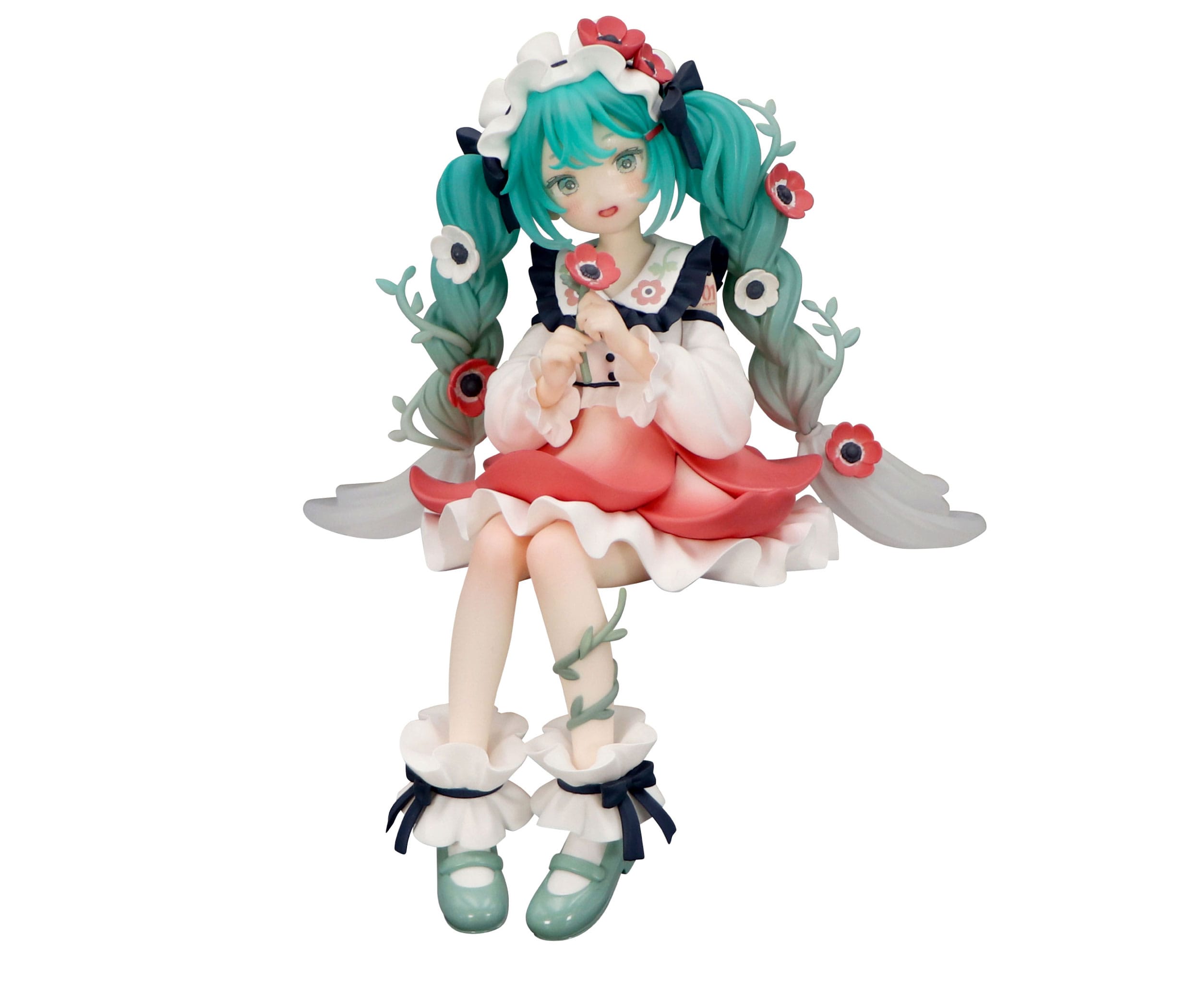 Hatsune Miku Noodle Stopper PVC Statue Hatsune Miku Flower Fairy Anemone 14 cm