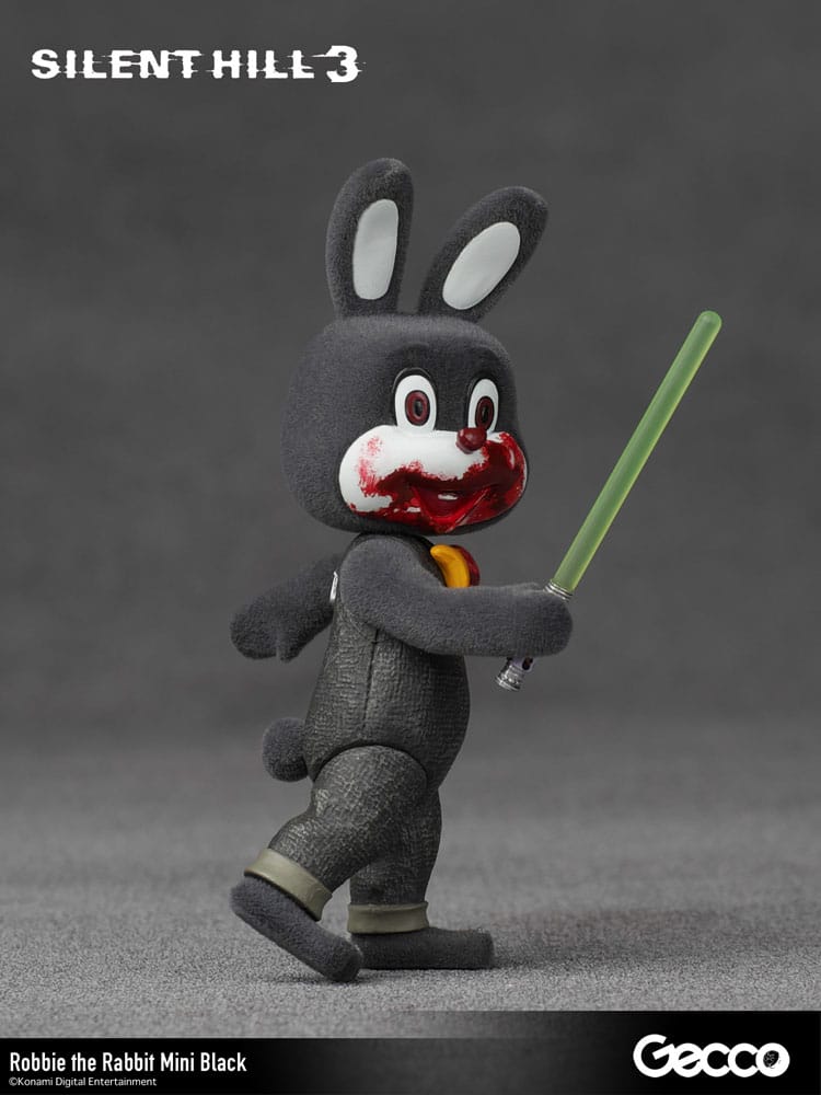 Silent Hill 3 Mini Actionfigur Robbie the Rabbit Mini Black Version 10 cm