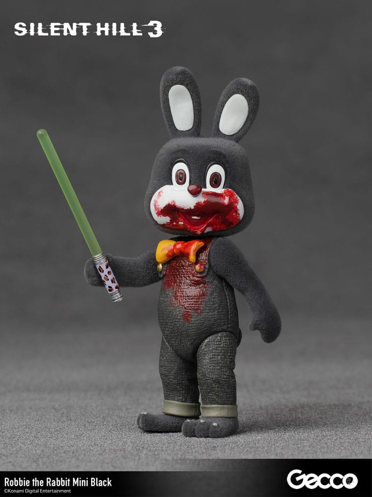Silent Hill 3 Mini Actionfigur Robbie the Rabbit Mini Black Version 10 cm