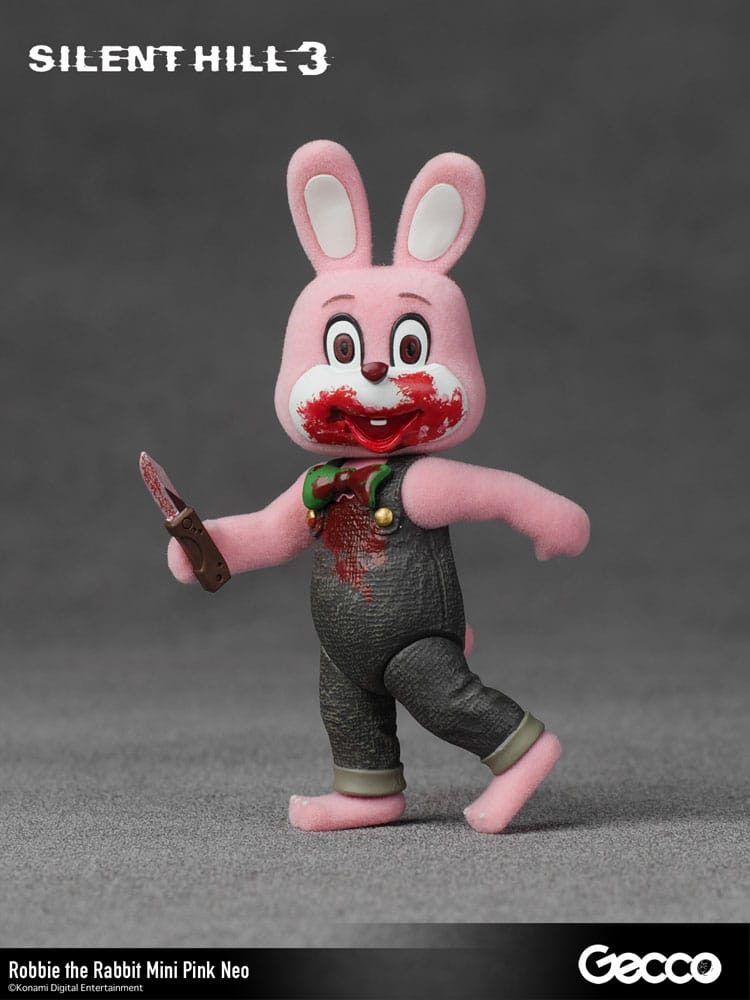 Silent Hill 3 Mini Actionfigur Robbie the Rabbit Mini Pink Neo Version 10 cm