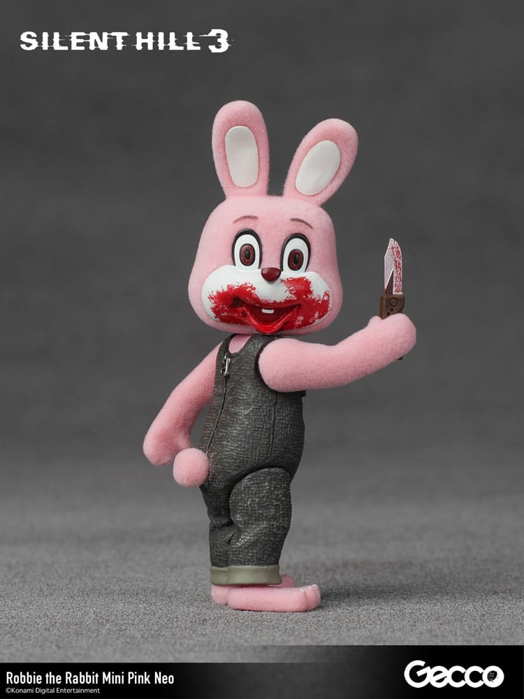 Silent Hill 3 Mini Actionfigur Robbie the Rabbit Mini Pink Neo Version 10 cm