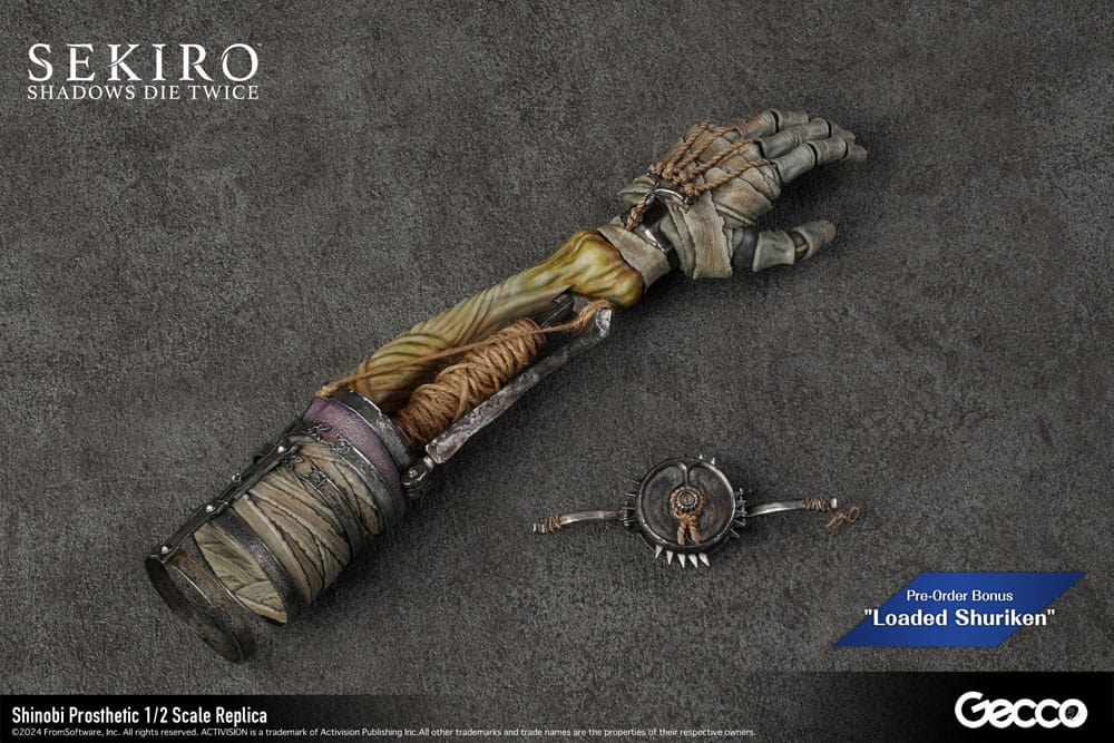 Sekiro: Shadows Die Twice Replik 1/2 Shinobi Prosthetic 32 cm