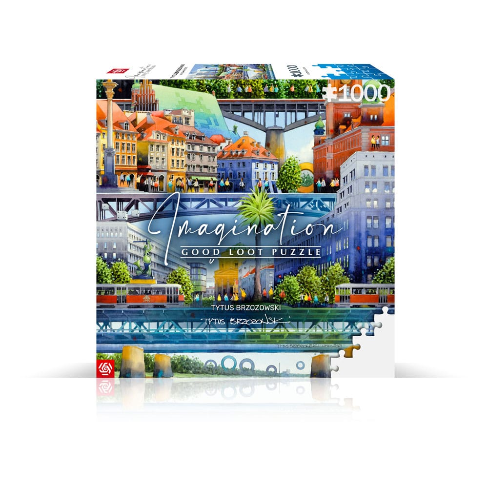 Tytus Brzozowski Imagination Puzzle Warsaw Bridges (1000 Teile)