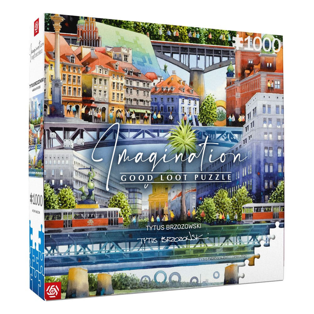 Tytus Brzozowski Imagination Puzzle Warsaw Bridges (1000 Teile)