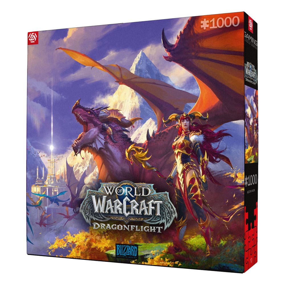 World of Warcraft Gaming Puzzle Dragonflight Alexstrasza (1000 Teile)