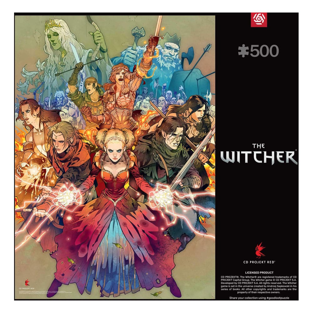 The Witcher Gaming Puzzle Scoia'tael (500 Teile)