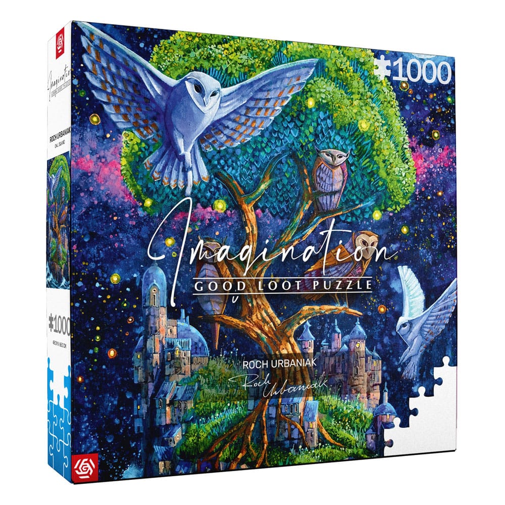 Roch Urbaniak Imagination Puzzle Owl Island / Wyspa Sów (1000 Teile)