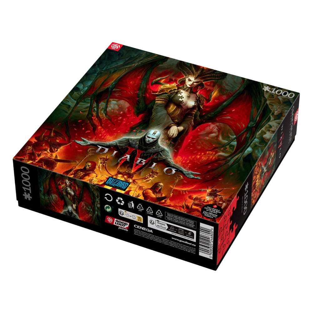 Diablo IV Gaming Puzzle Lilith Composition (1000 Teile)