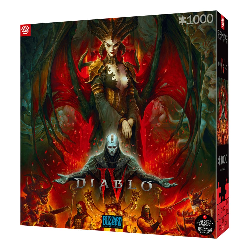 Diablo IV Gaming Puzzle Lilith Composition (1000 Teile)