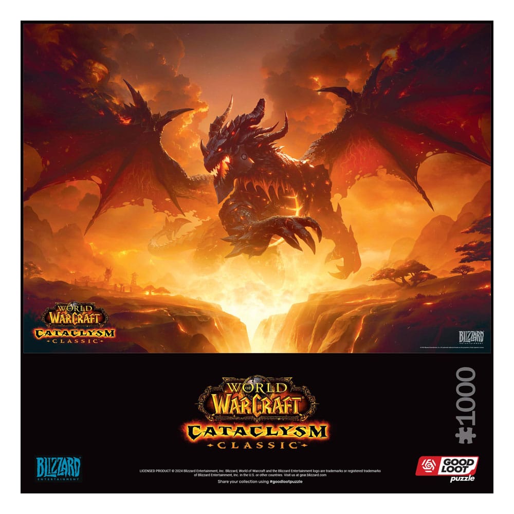World of Warcraft Gaming Puzzle Cataclysm Classic (1000 Teile)