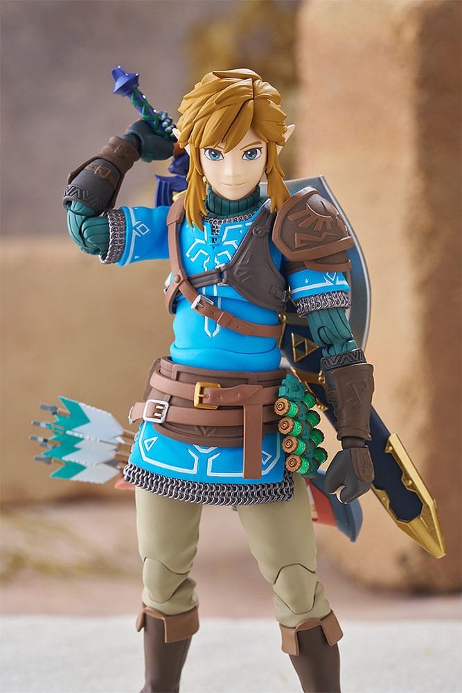 The Legend of Zelda Tears of the Kingdom Figma Actionfigur Link Tears of the Kingdom Ver. DX Edition 15 cm