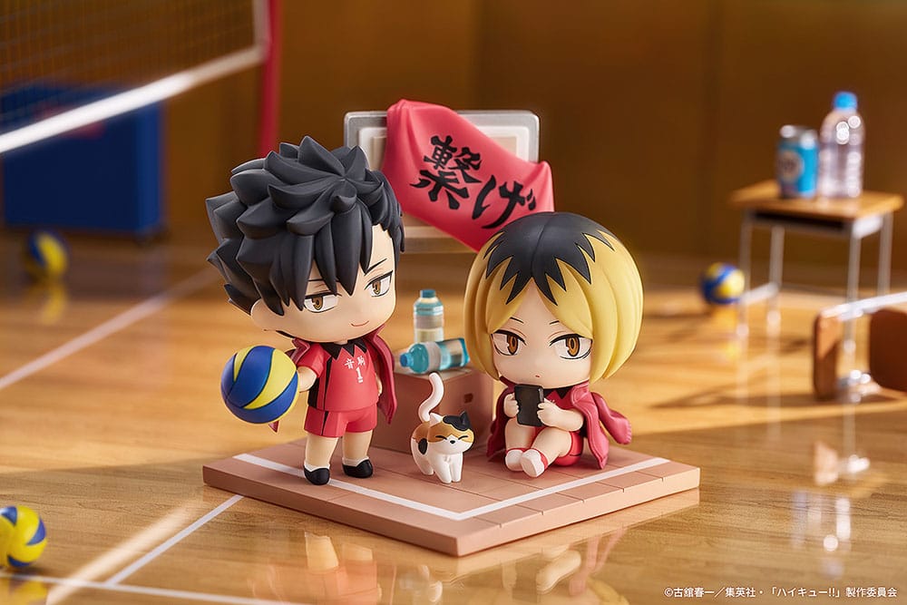Haikyu!! Minifiguren Qset 2er-Pack Tetsuro Kuroo & Kenma Kozume 9 cm