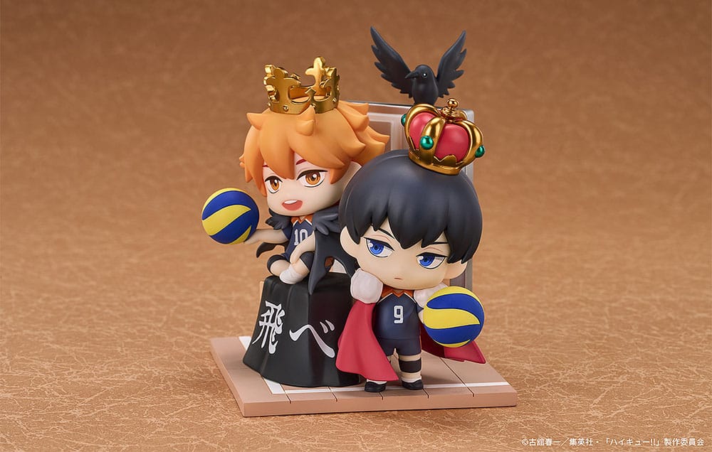 Haikyu!! Minifiguren Qset 2er-Pack Kaori Shoyo Hinata & Tobio Kageyama 11 cm