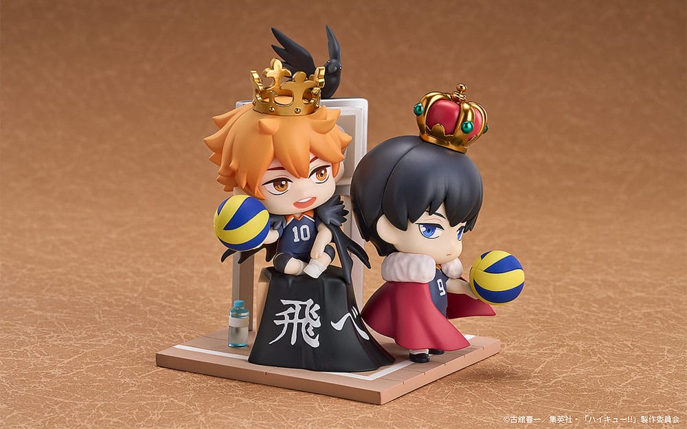 Haikyu!! Minifiguren Qset 2er-Pack Kaori Shoyo Hinata & Tobio Kageyama 11 cm