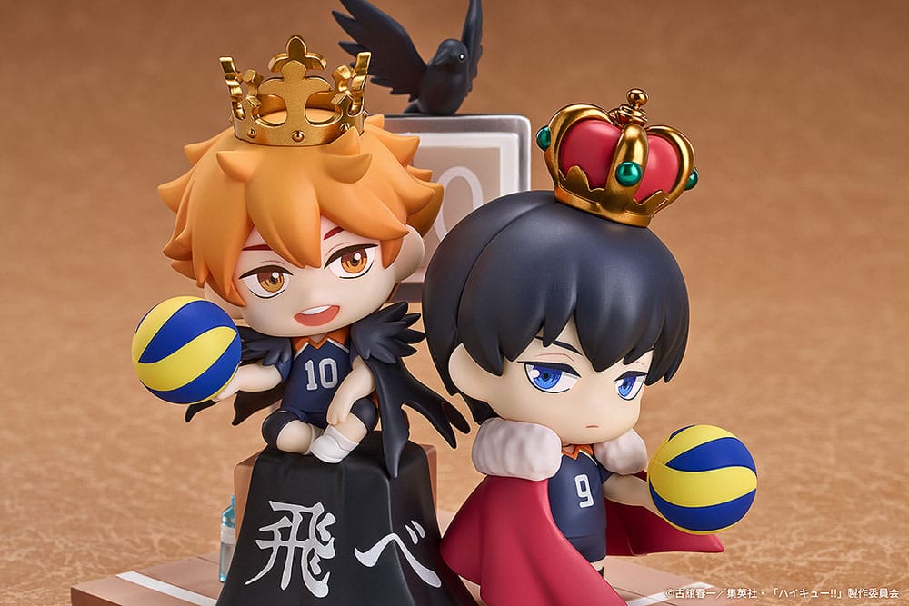 Haikyu!! Minifiguren Qset 2er-Pack Kaori Shoyo Hinata & Tobio Kageyama 11 cm