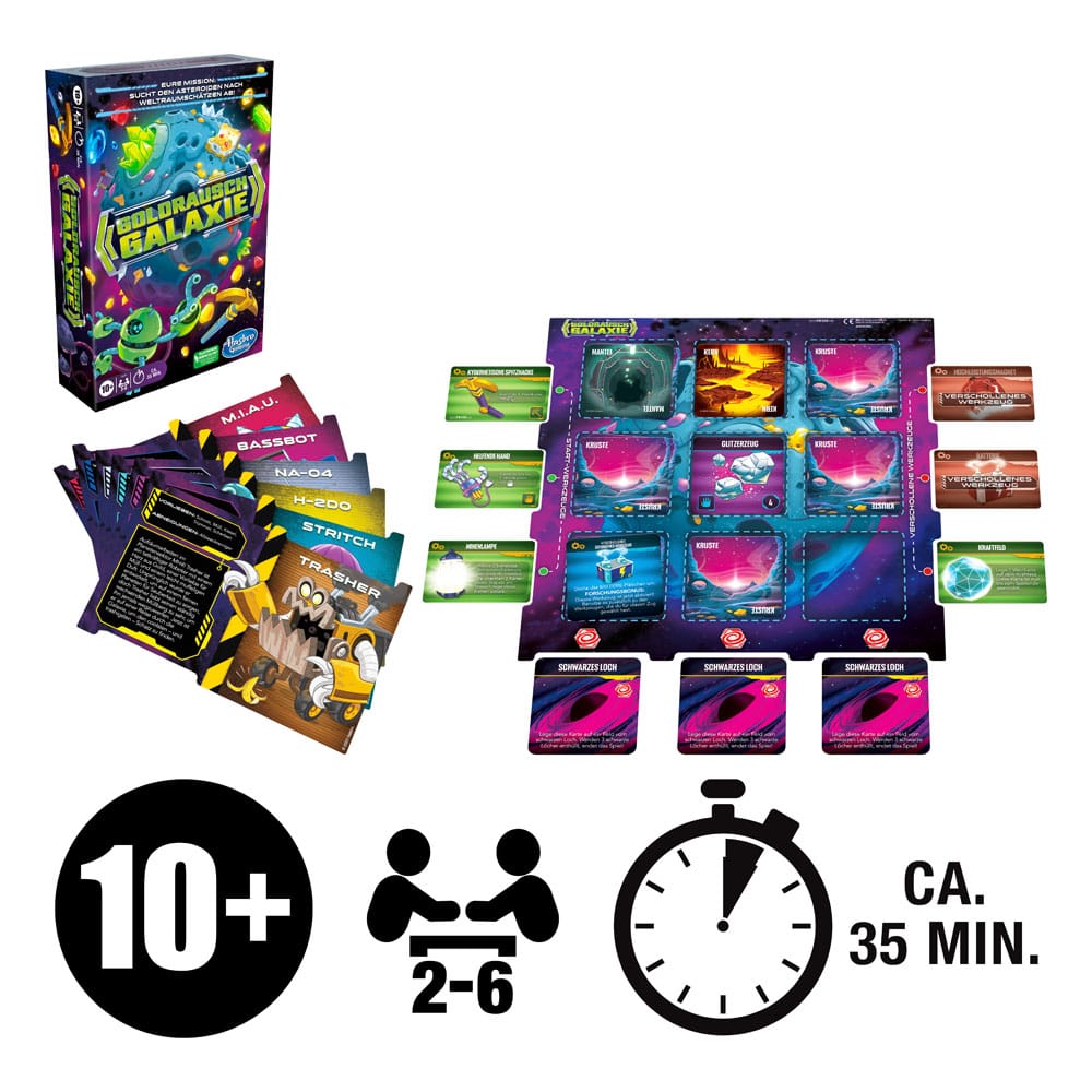 Goldrausch Galaxie Brettspiel *Deutsche Version*