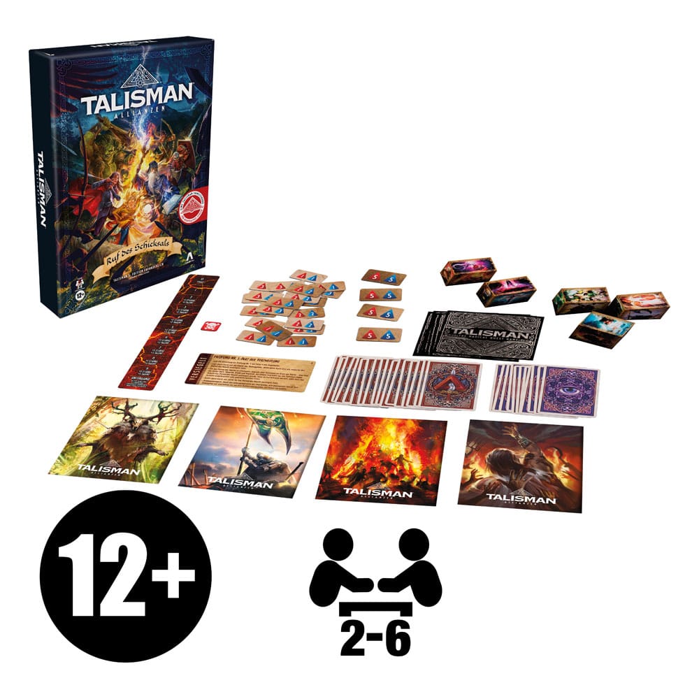 Talisman: Allianzen Brettspiel-Erweiterung Ruf des Schicksals *Deutsche Version*