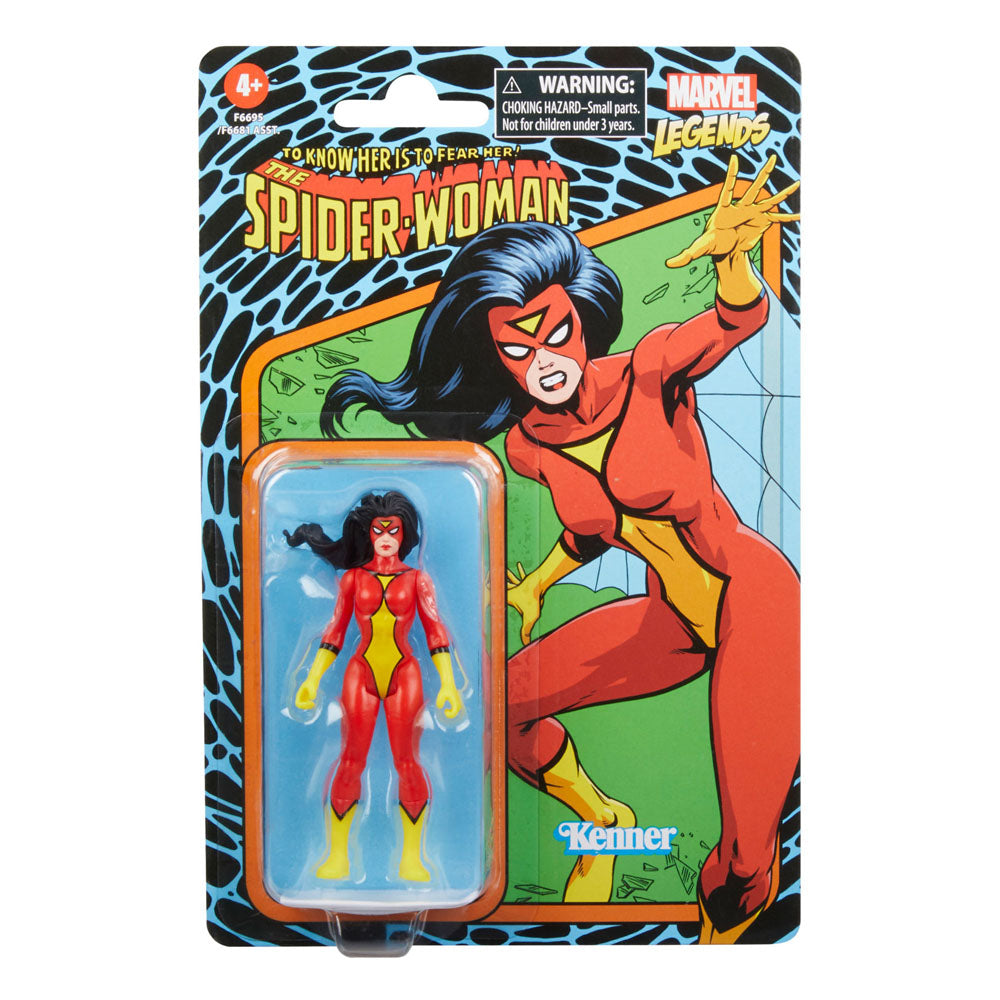 Marvel Legends Series Retro Actionfigur Spider-Woman 15 cm