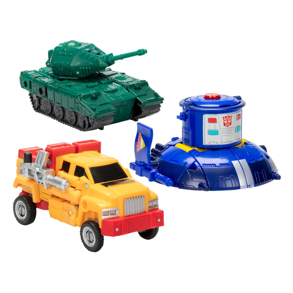 Transformers Legacy United Deluxe Class Actionfiguren 3er-Pack Go-Bot Guardians 14 cm