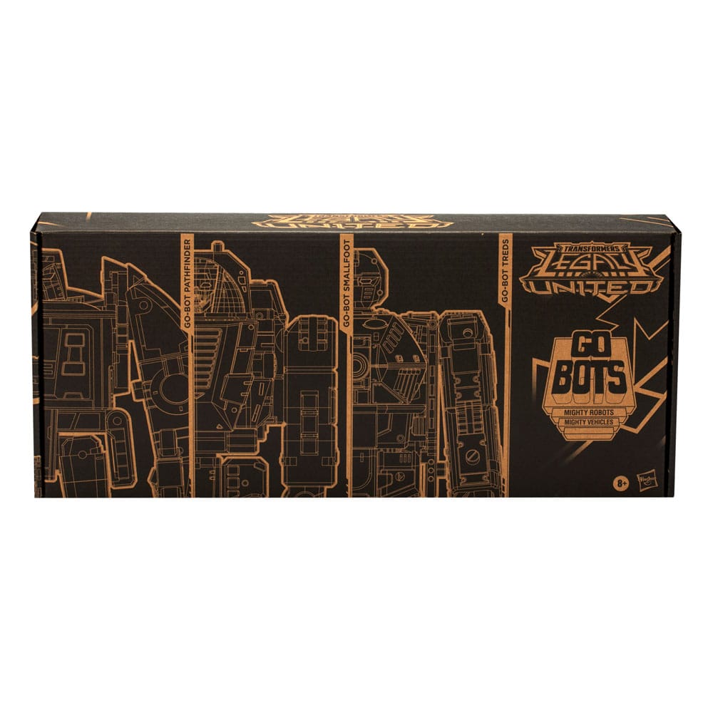 Transformers Legacy United Deluxe Class Actionfiguren 3er-Pack Go-Bot Guardians 14 cm