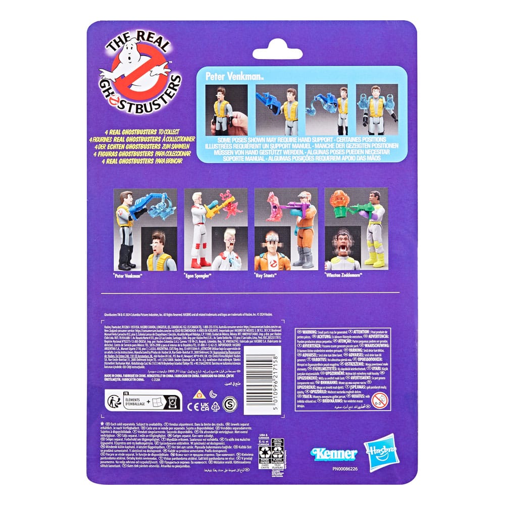 The Real Ghostbusters Kenner Classics Actionfigur Peter Venkman & Gruesome Twosome Geist