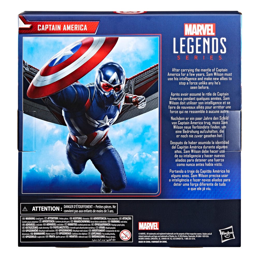 Captain America: Brave New World Marvel Legends Actionfigur Captain America 15 cm