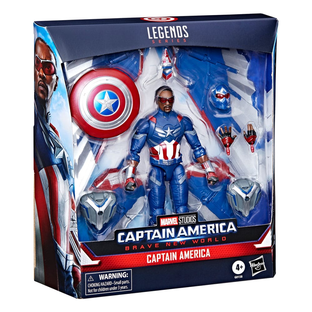 Captain America: Brave New World Marvel Legends Actionfigur Captain America 15 cm