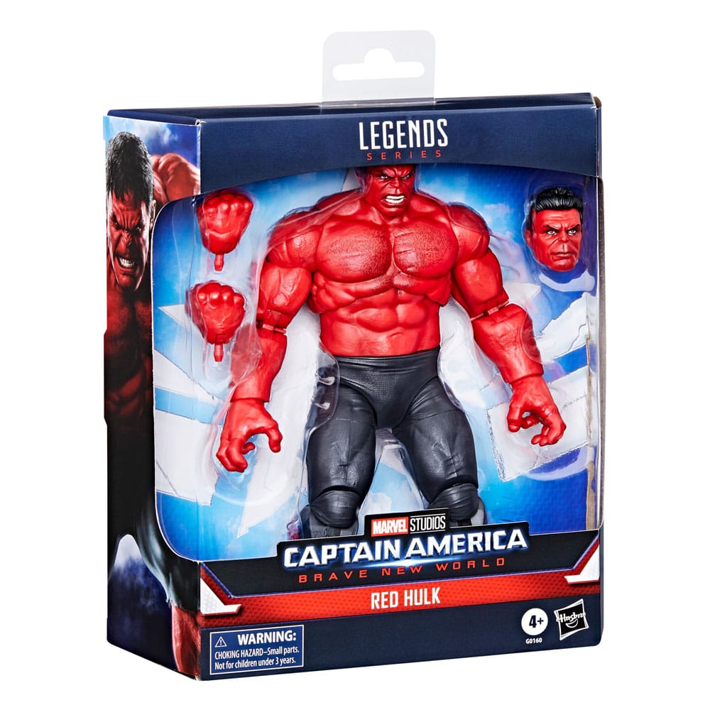 Captain America: Brave New World Marvel Legends Actionfigur Red Hulk 22 cm
