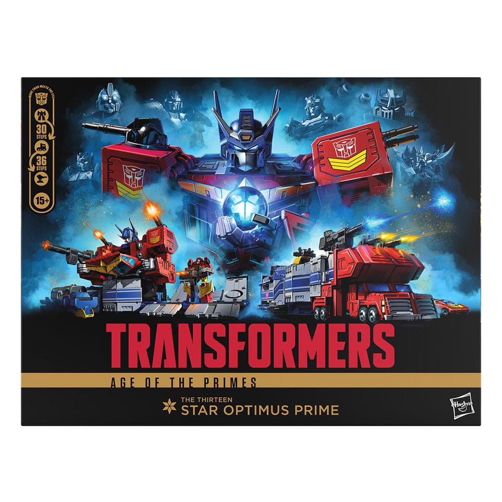 Transformers Age of the Primes Titan Class Actionfigur The Thirteen Star Optimus Prime 38 cm
