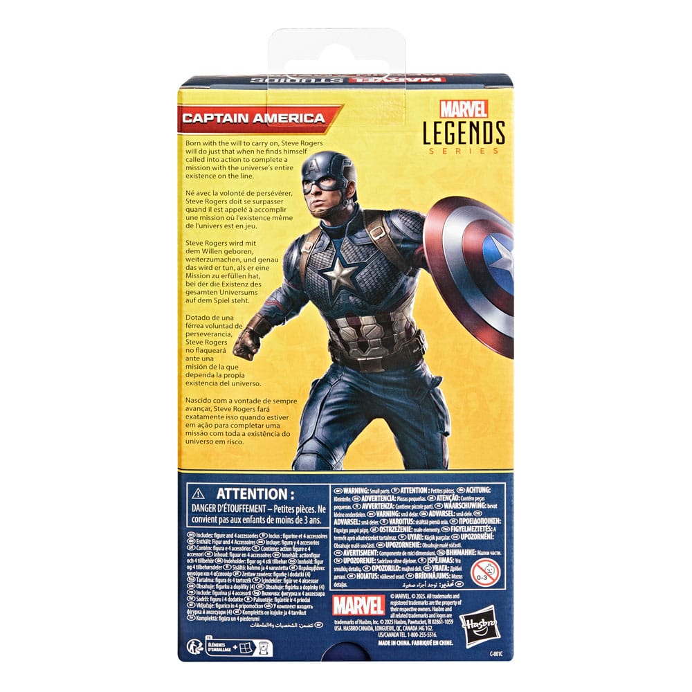 Avengers: Endgame Marvel Legends Actionfigur Captain America 15 cm