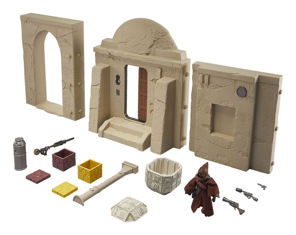 Star Wars Episode IV Vintage Collection Playset Streets of Mos Eisley mit Jawa Action Figure