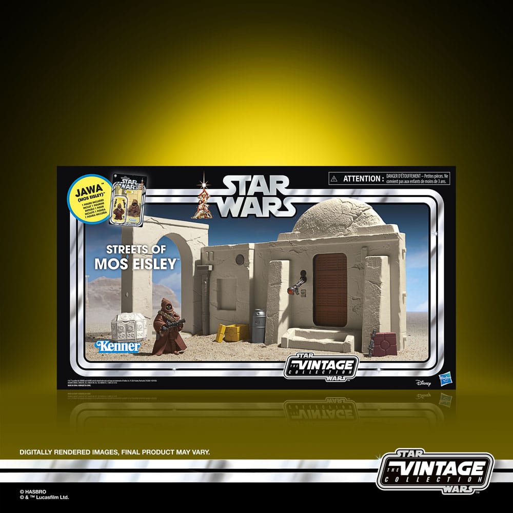 Star Wars Episode IV Vintage Collection Playset Streets of Mos Eisley mit Jawa Action Figure