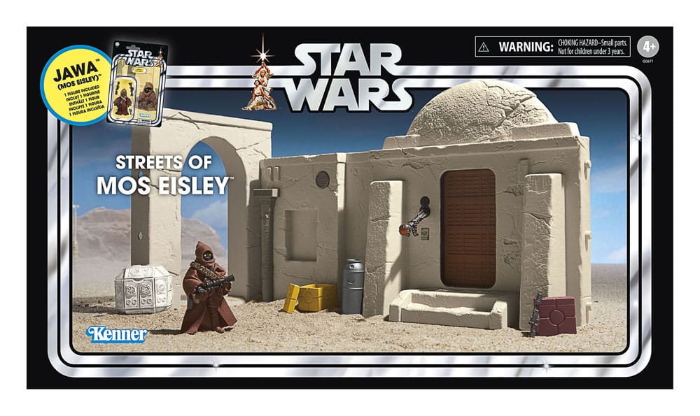 Star Wars Episode IV Vintage Collection Playset Streets of Mos Eisley mit Jawa Action Figure