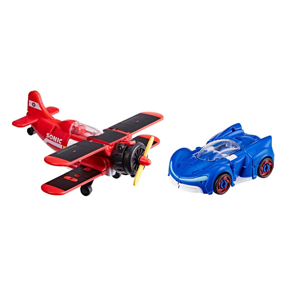 Sonic the Hedgehog x Transformers Actionfiguren 2er-Pack Wingtail & Blue Booster 13 cm