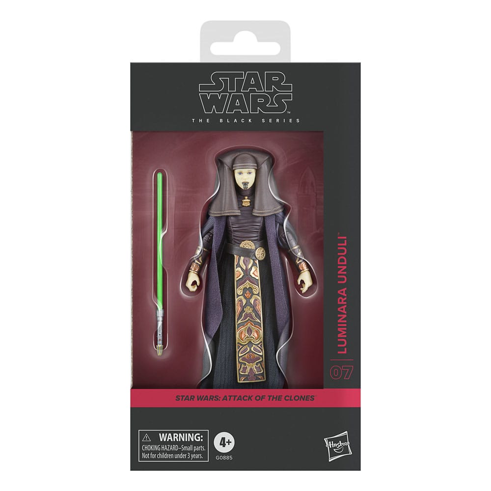 Star Wars Episode II Black Series Actionfigur Luminara Unduli 15 cm