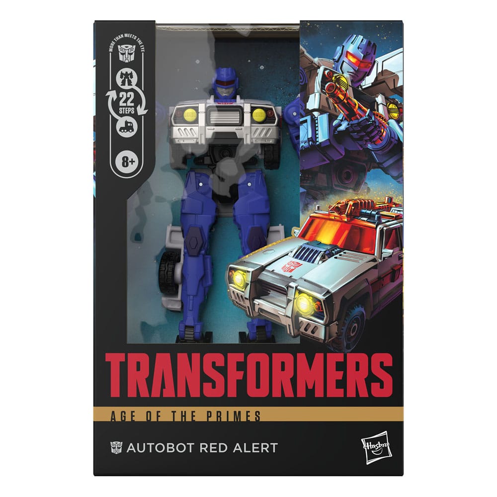 Transformers Age of the Primes Voyager Class Actionfigur The Thirteen Autobot Red Alert 18 cm