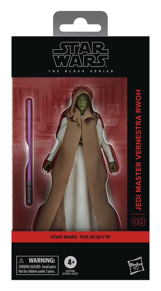 Star Wars: The Acolyte Black Series Actionfigur Jedi Master Vernestra Rwoh 15 cm