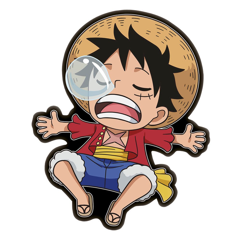 One Piece Dekokissen Luffy 36 cm