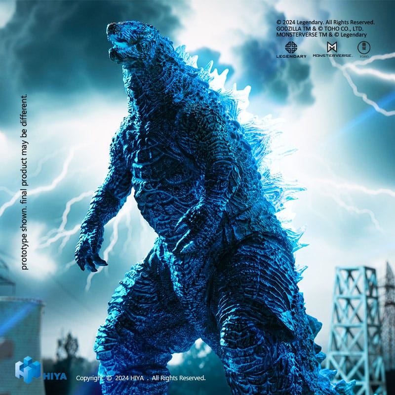 Godzilla x Kong: The New Empire Exquisite Basic Actionfigur Energized Godzilla 18 cm