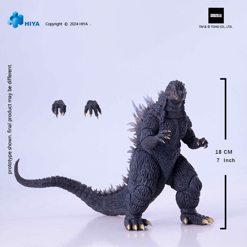 Godzilla against Mechagodzilla 2002 Exquisite Basic Actionfigur Godzilla 18 cm