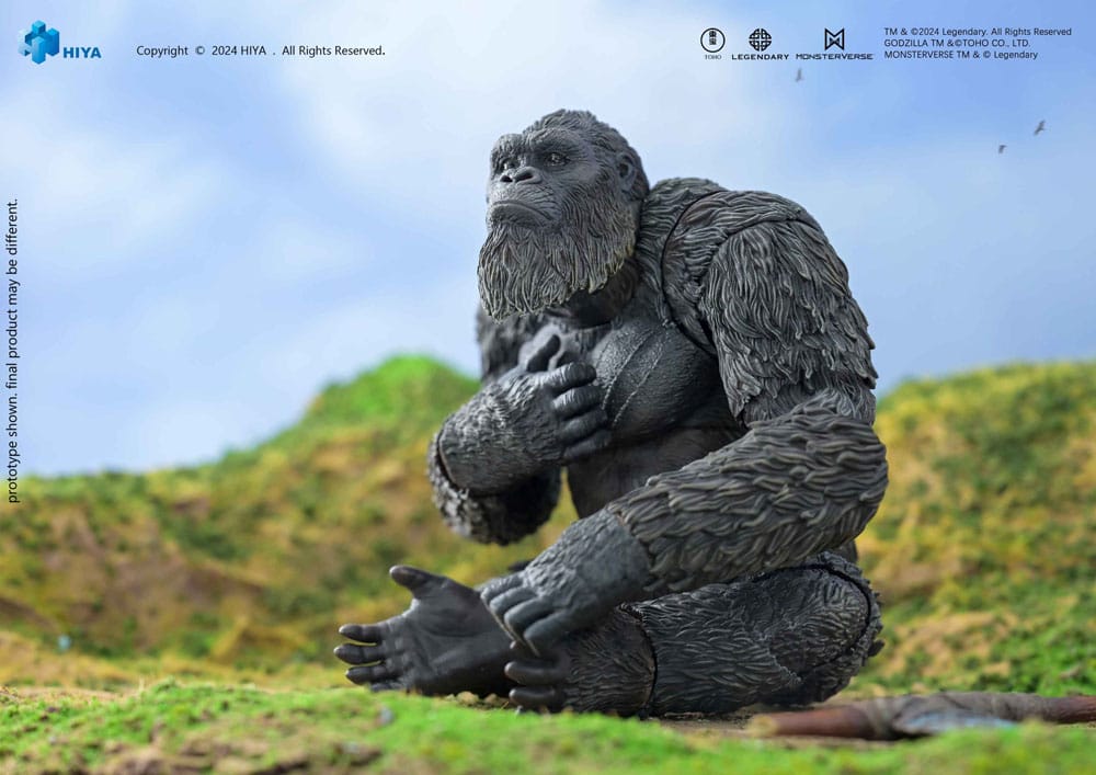 Godzilla x Kong: The New Empire Exquisite Basic Actionfigur Kong 16 cm