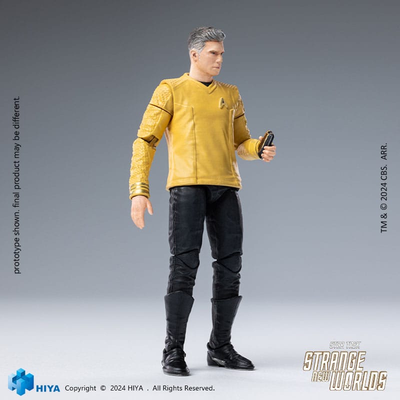 Star Trek Strange New Worlds Exquisite Mini Series Actionfigur 1/18 Pike 11 cm